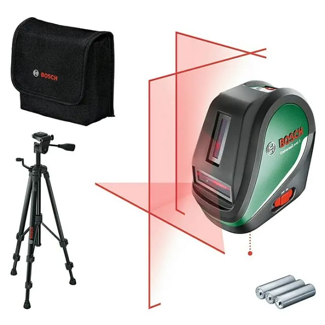 Kreuzlinienlaser UniversalLevel 3 Set