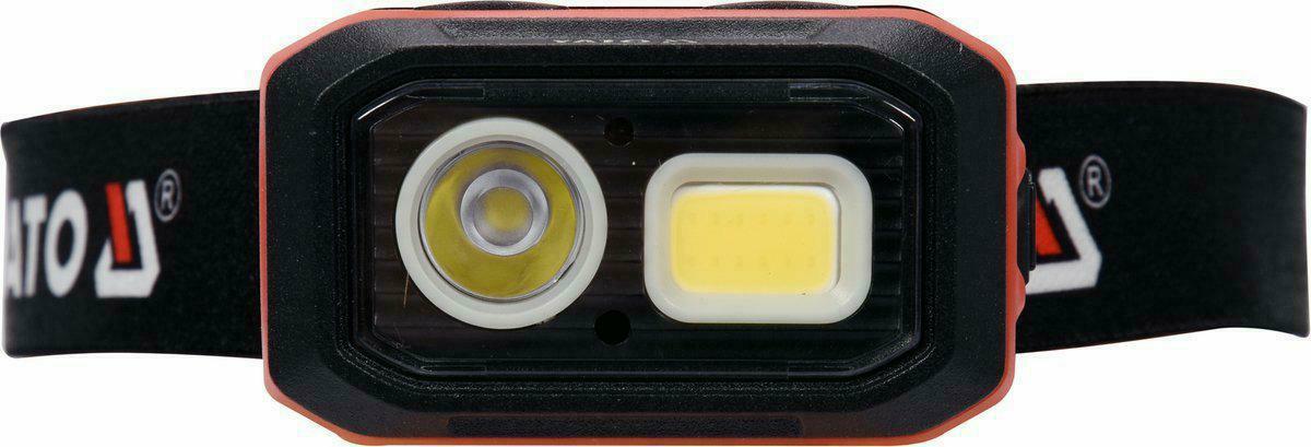 Yato Stirnlampe 500lm Aku 3xaaa Bewegungssensor Yt-08593