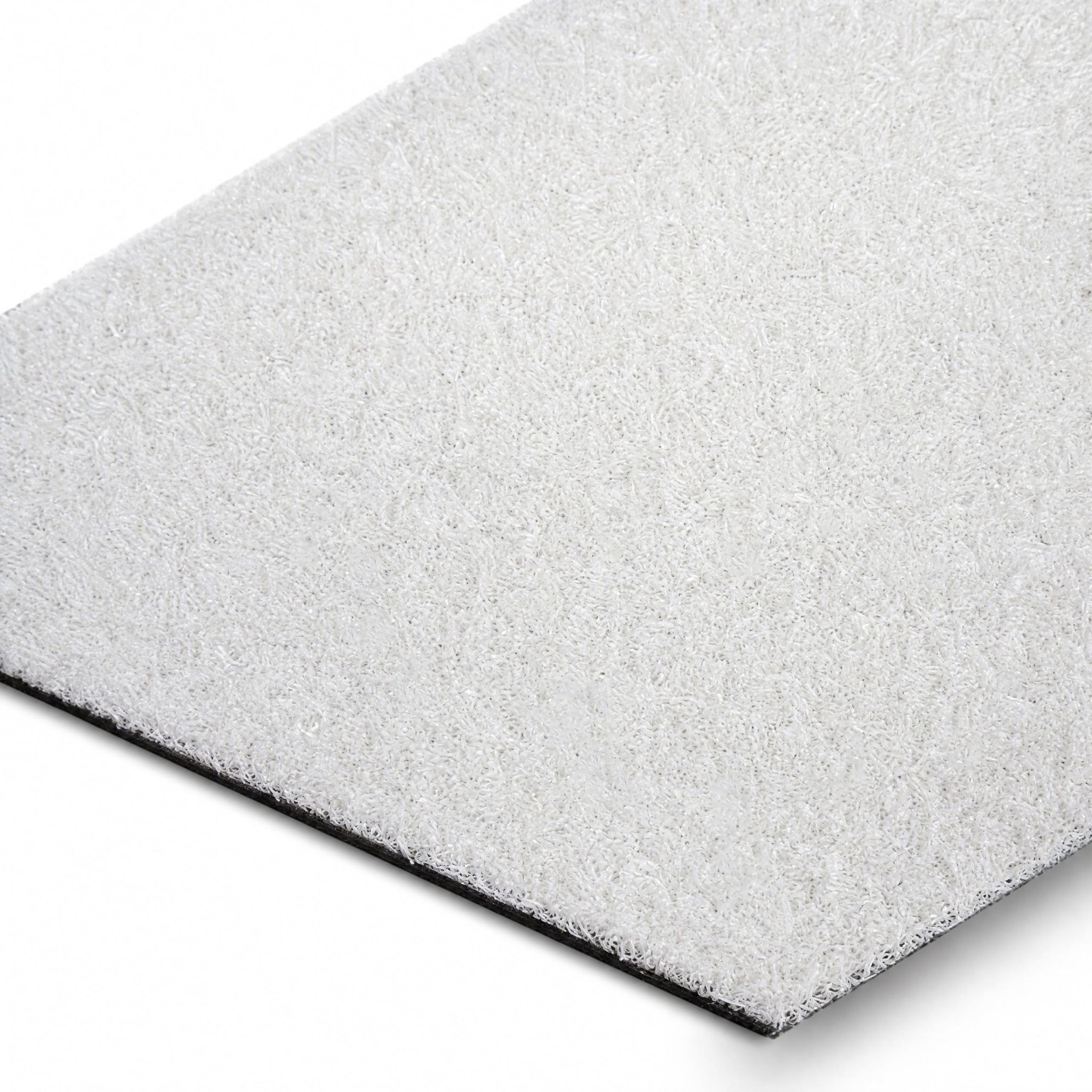 Kunstrasen Spring Weiß Fertigmaß White 200x250 Cm