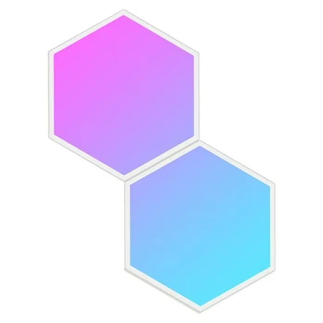 Glide Hexa Light Panels Expansion Pack (2 Panels), LED-Leuchte