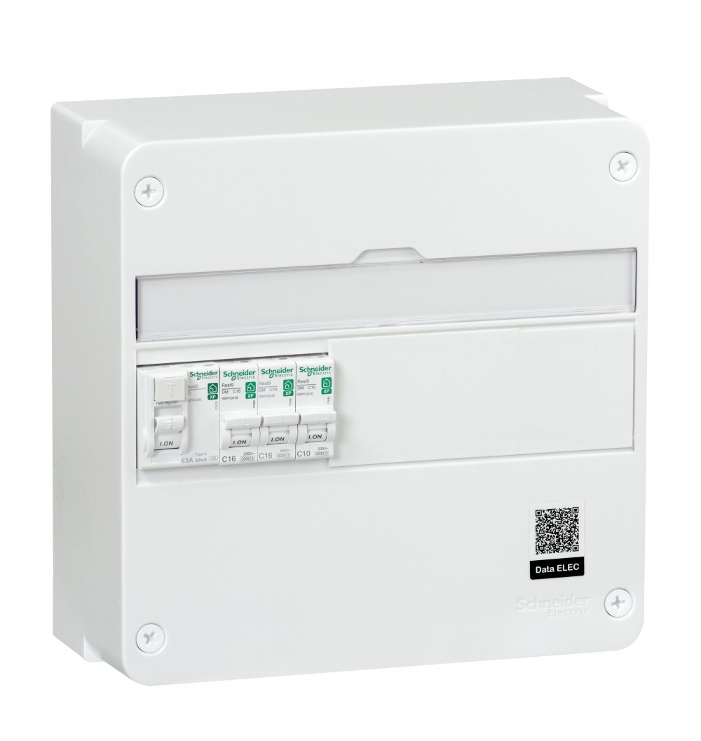 Ausgestattete Und Vorverdrahtete Schalttafel Schneider Electric 1 Reihe 13 Module Schneider Electric