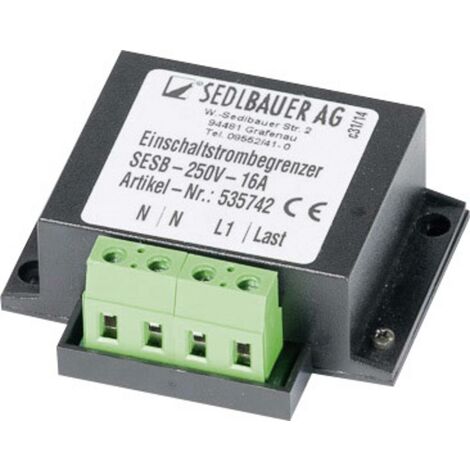 535742 Einschaltstrombegrenzer Sesb-250v-16a - Sedlbauer