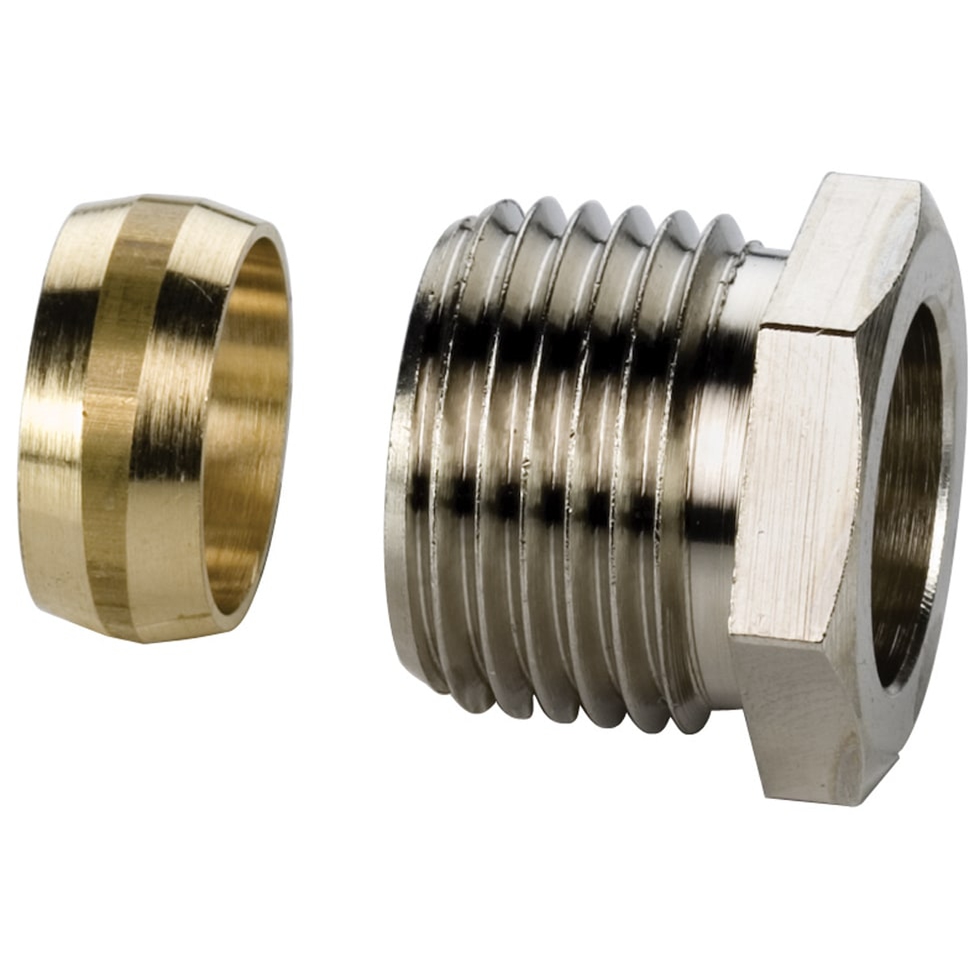 Flamco Klemmringverschraubung G1/2a X 12mm Ms Vern., F10353