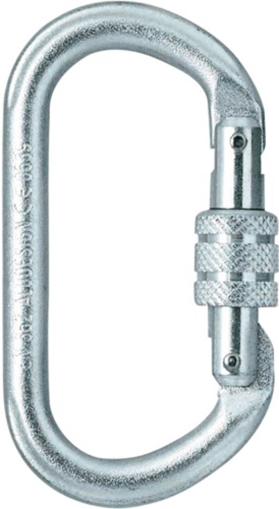 Karabiner Typ Sc L109xb57xd57ca.mm Stahl En 12275-b:2013, En 362-b:2004