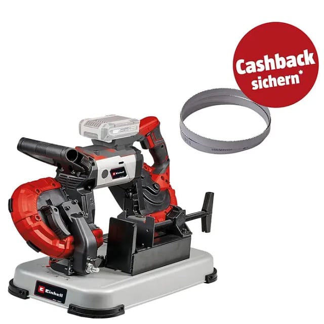 Power X-Change Akku-Bandsäge TE-MB 18/127 U Li-Solo, 18Volt