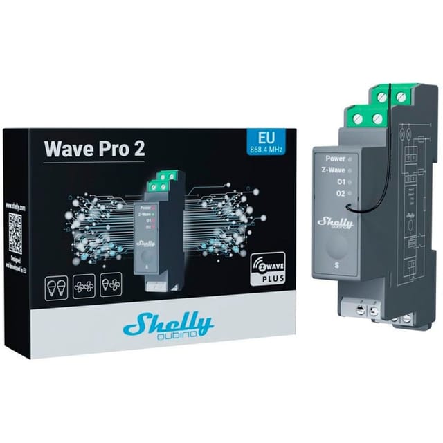 Qubino Wave Pro 2, Relais