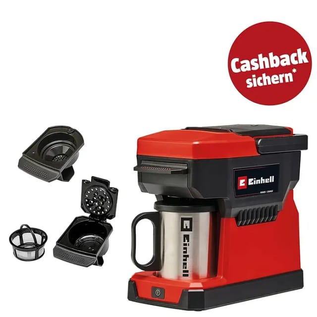 Power X-Change Akku-Kaffeemaschine TE-CF 18 Li-Solo, Padmaschine