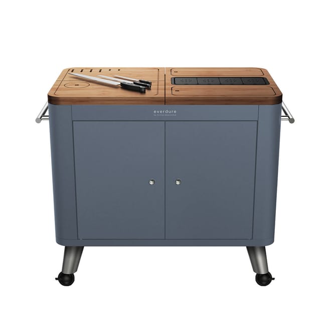 Mobile Outdoor-Küche Graphite, Schrank