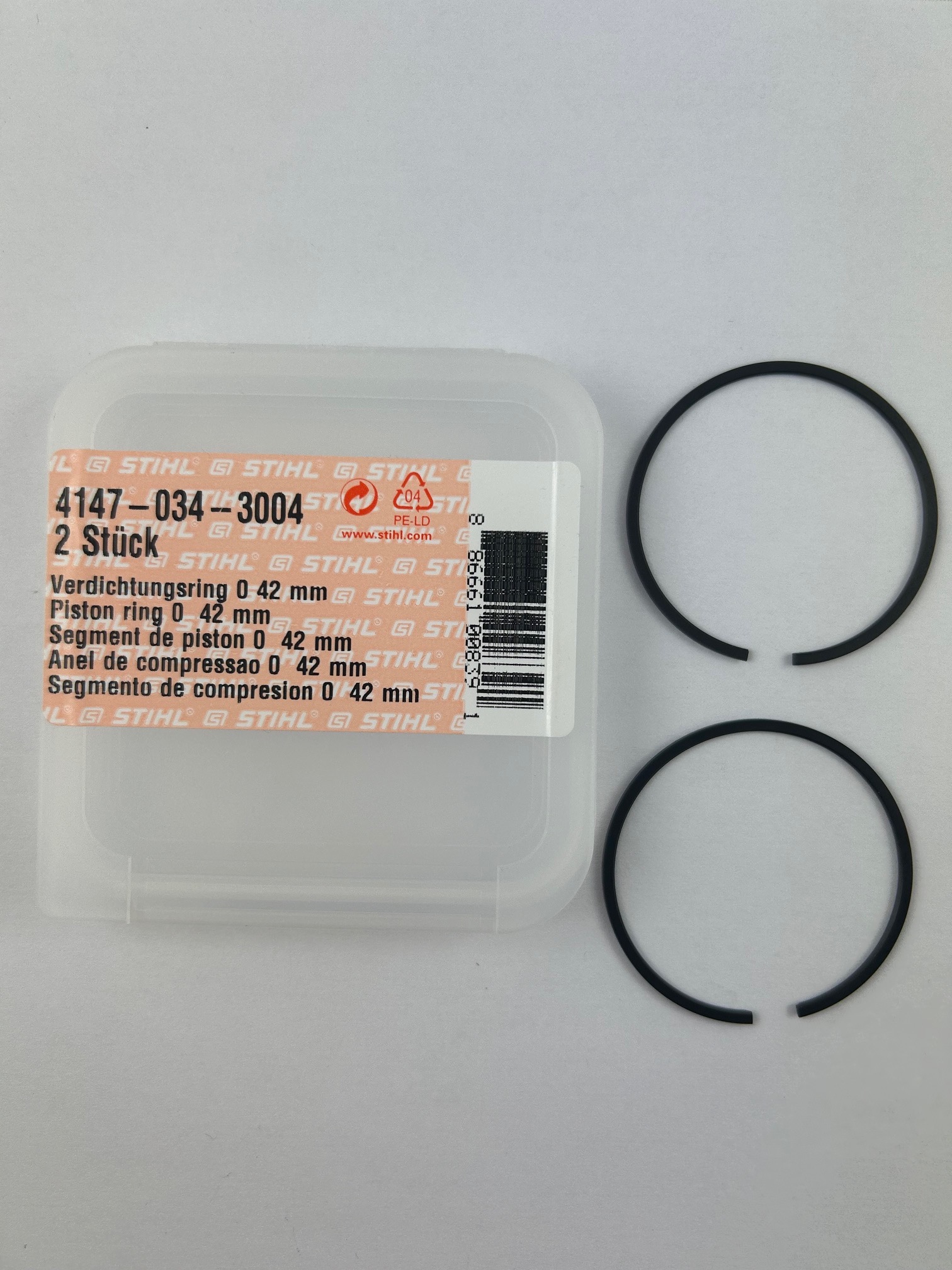 Kolbenringe Stihl 41470343004