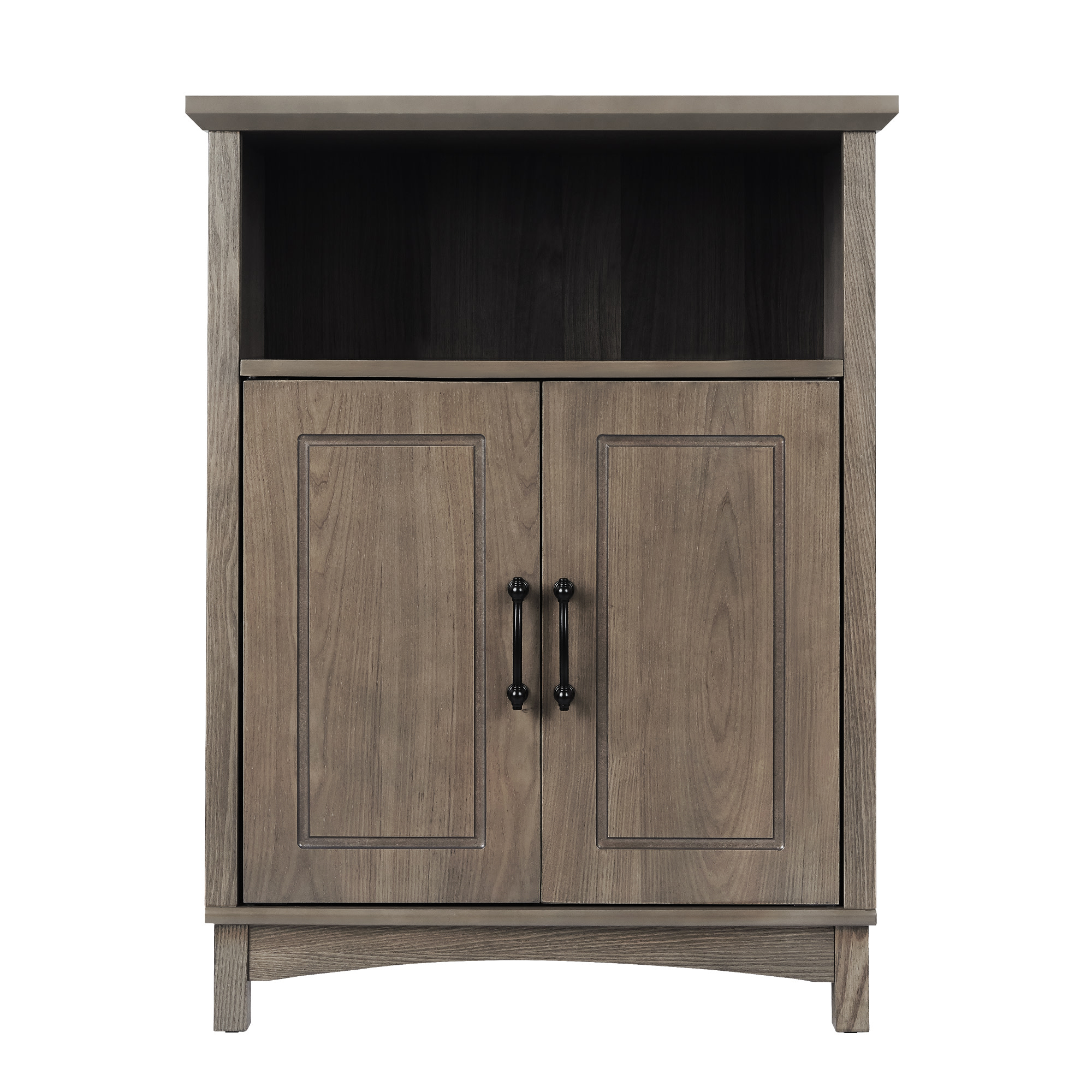 Teamson Home Russell Wooden Badezimmer Freistehende Lagerschrank Einheit Salz Eiche Ehf-f0013