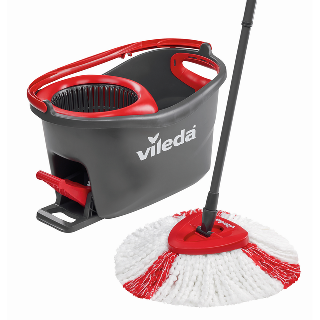 Wischmop Turbo 2in1 Microfibre Komplett Set, Bodenwischer