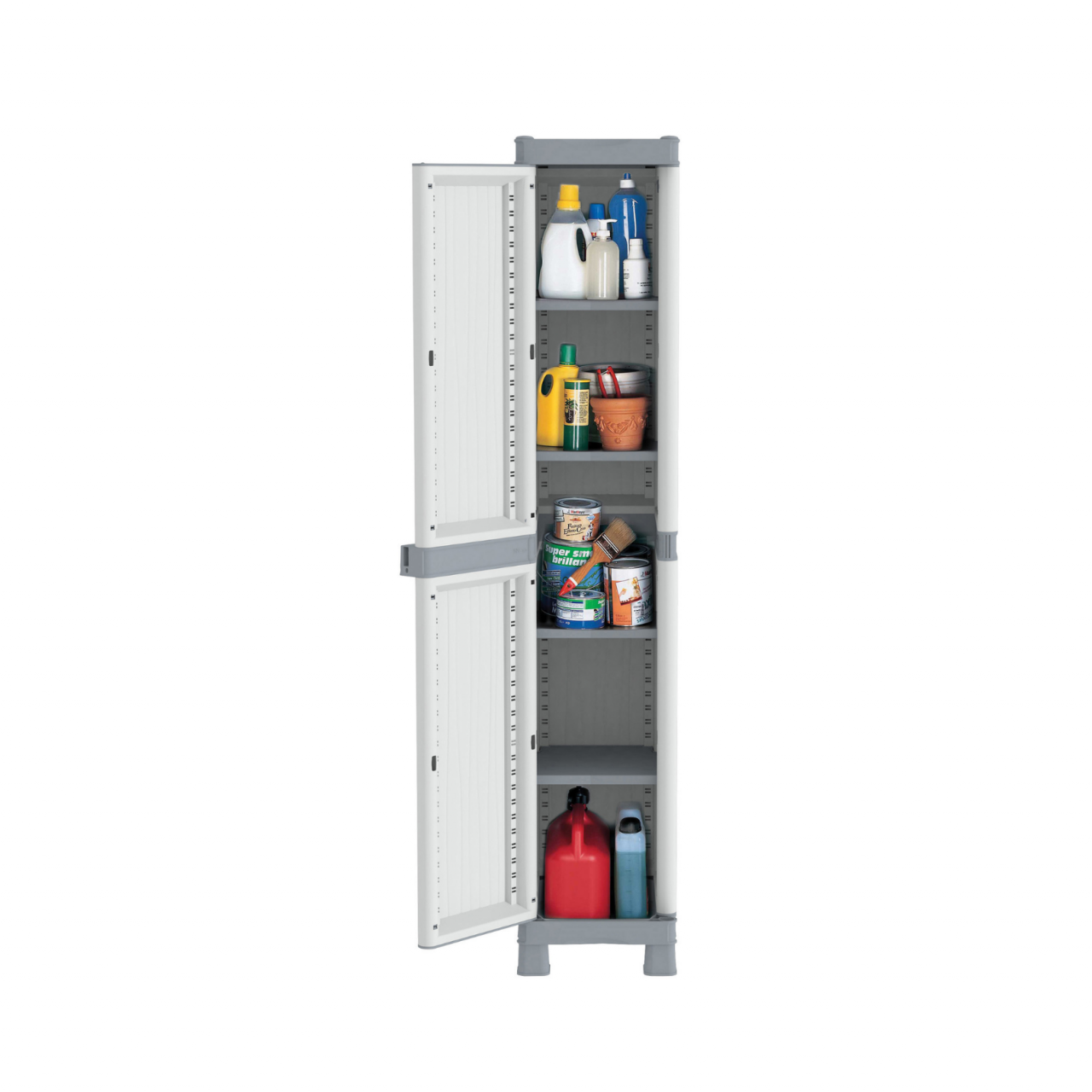 Kleiderschrank Aus Harz 1 Tür Cm. 35 X 44 X 181