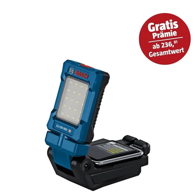 GLI 18V-800 PROFESSIONAL, Arbeitsleuchte