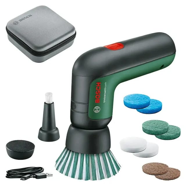 Akku-Bürste UniversalBrush Set, 3,6Volt, Bürstenschleifer