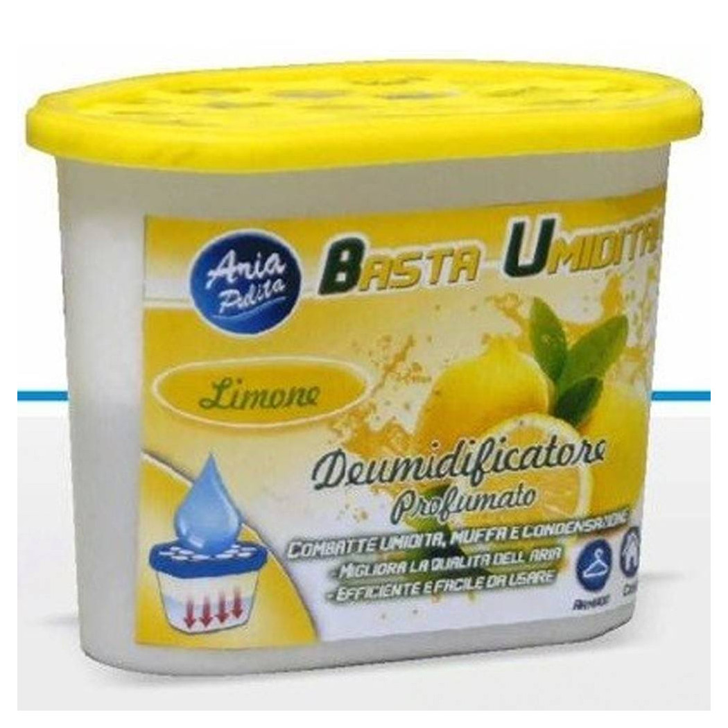 Trade Shop Traesio - Trade Shop - Luftentfeuchter Mit 220 Gr.granulat Luftentfeuchter Zitronenduft -