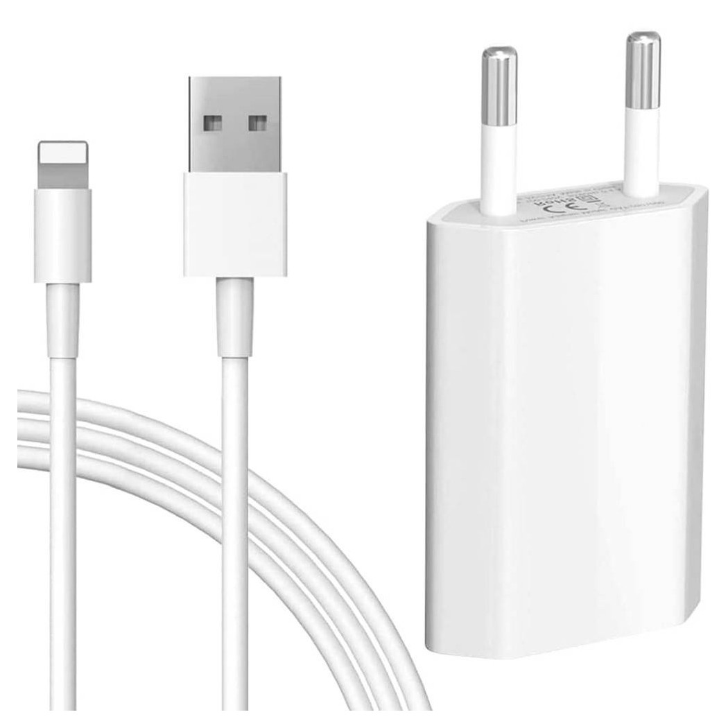 Trade Shop - Lightning Usb-kabel-ladekabel-kit Iphone 1a 5w 1mt Ca-s041 Laden -