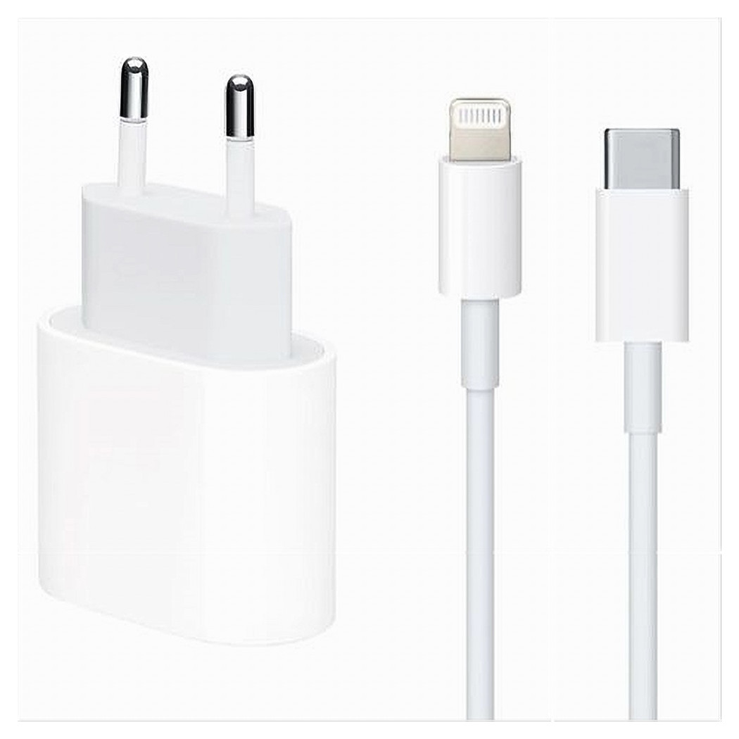 Trade Shop - Lightning-kabel-ladegerät-kit 20 Watt 3000 Ma Smartphone Ca-s047 -