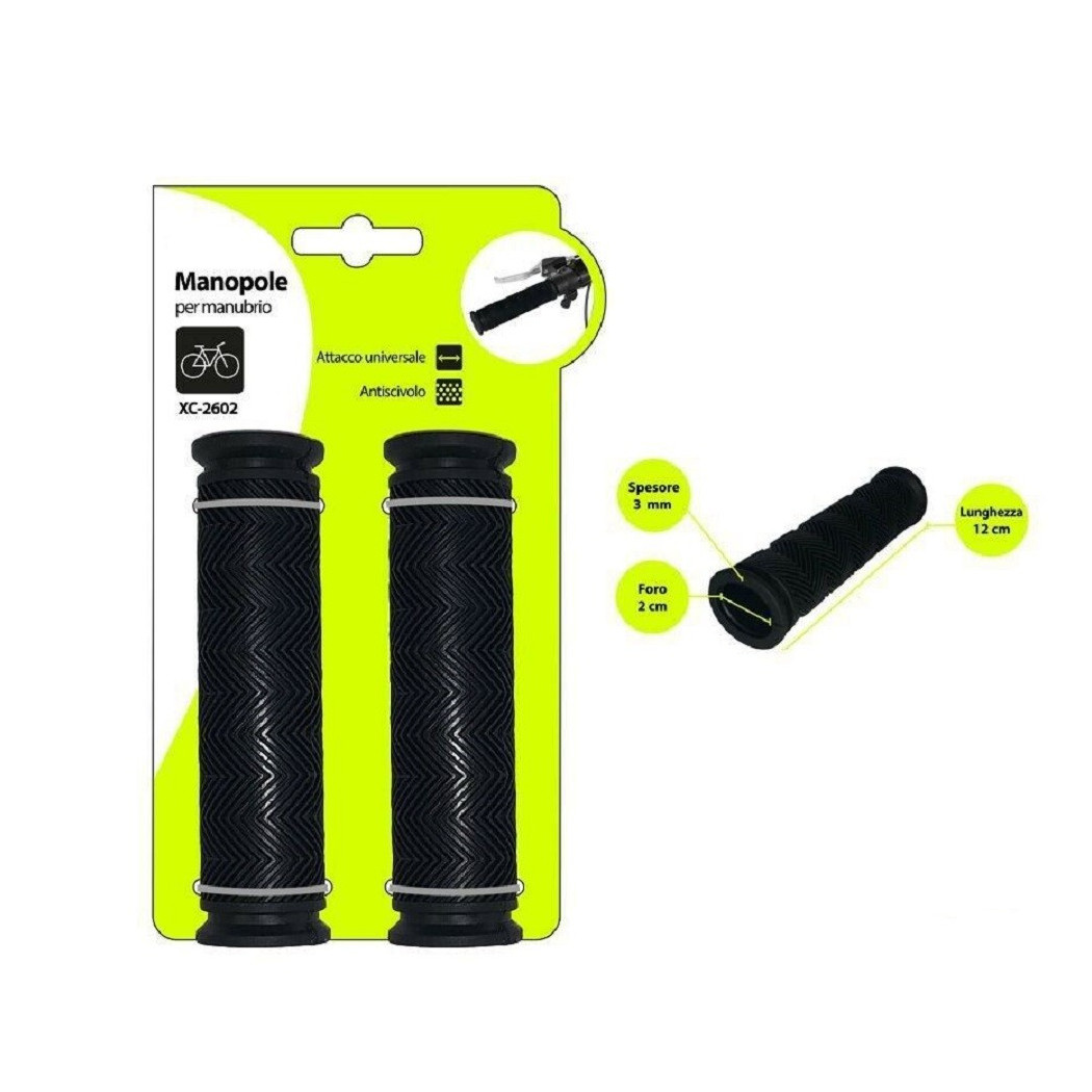 Trade Shop - Paar Lenkerknöpfe Fahrrad Universal Anti-slip-fahrrad Xc-2602 -