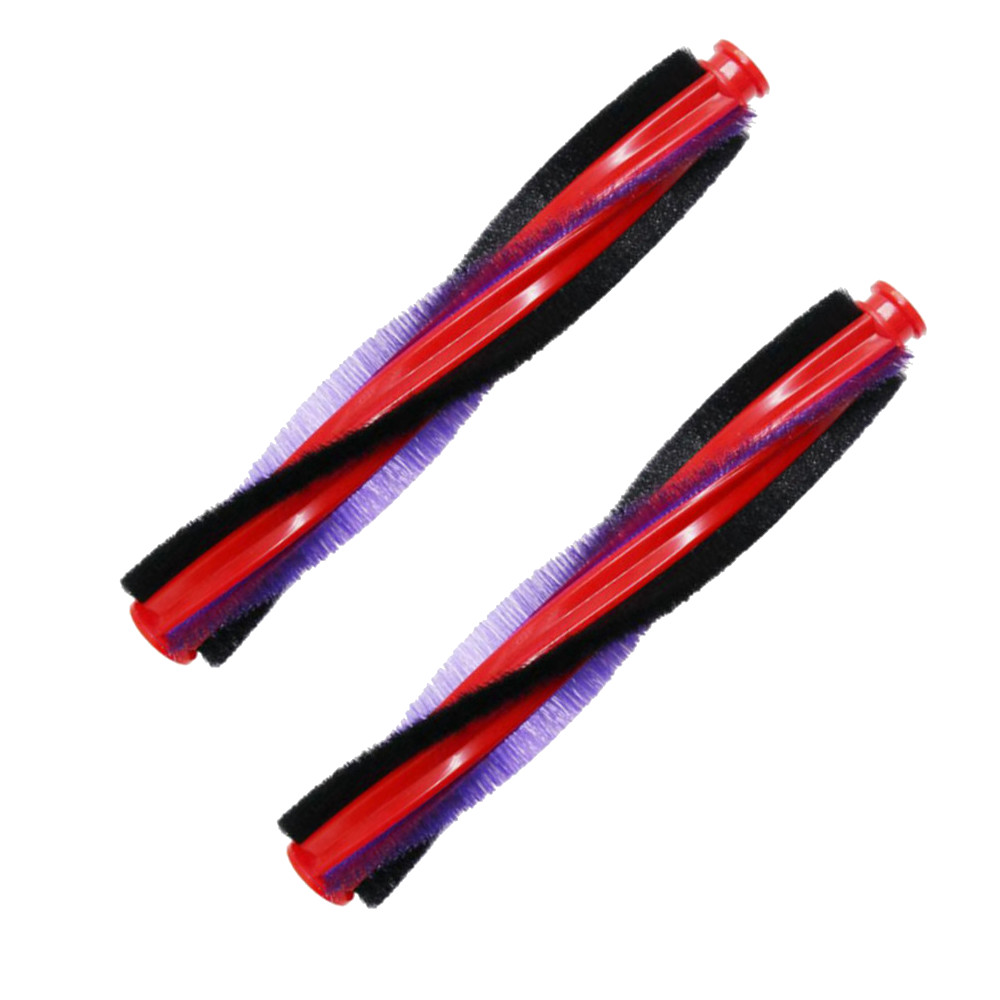 2x Trade-shop Ersatz Hauptbürste / Rollenbürste / Rundbürste 225mm Lang Für Dyson V6, V6 Fluffy, V6 Animal, V6 Cord Free, Dc58, Dc59, Dc61, Dc62, Sv03