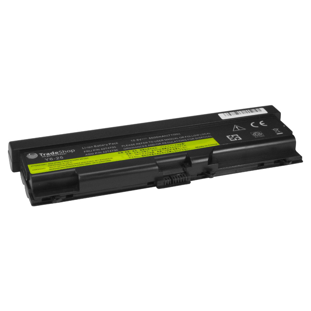 Hochleistungs Laptop Notebook Akku 6600mah Für Ibm Lenovo Thinkpad Sl510-2847 Sl510-2875 T410i T420 T430 T520i T520 T530 E420 E520 L420 L421 L430 L520 L530 W520 W530