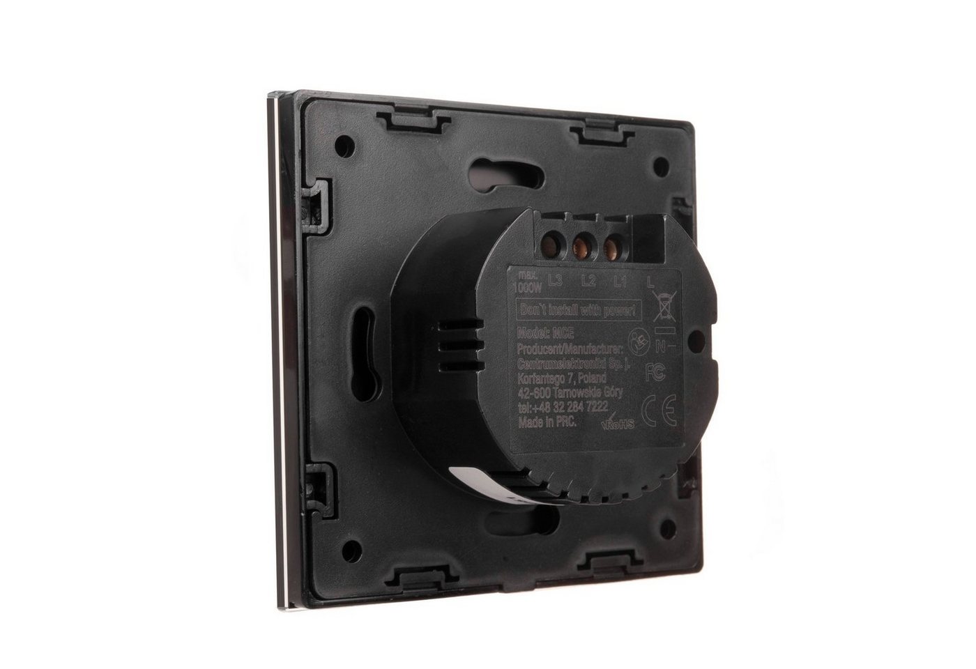 Intelligenter Schalter Maclean Mce715b Touch Led Ip44 1000w
