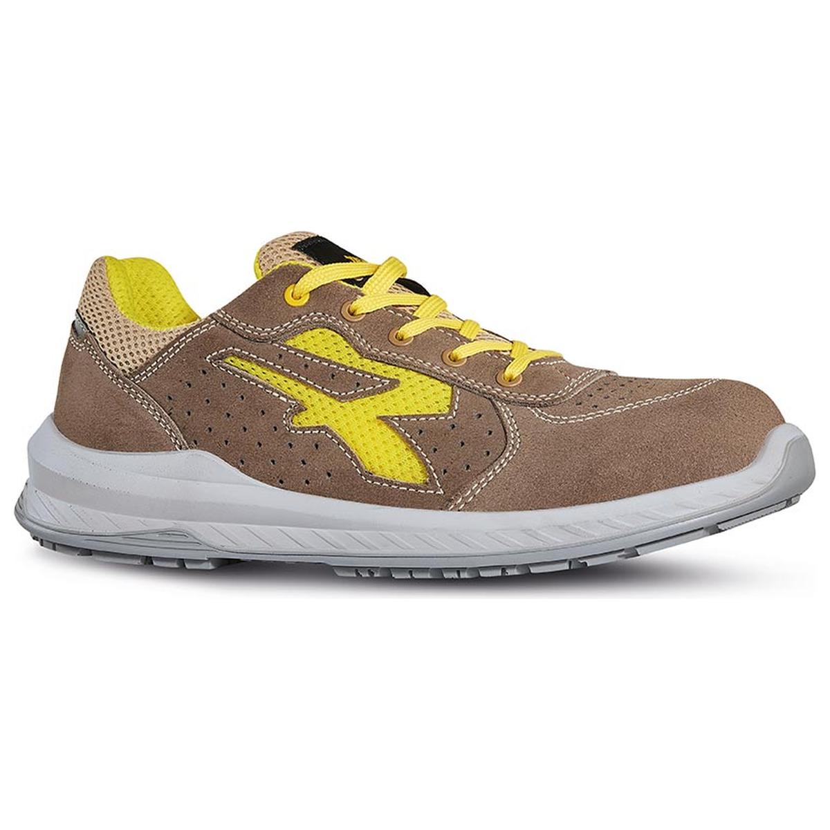 Sicherheits-sneaker Low Reflex Esd S1p Src - Braun/gelb 46