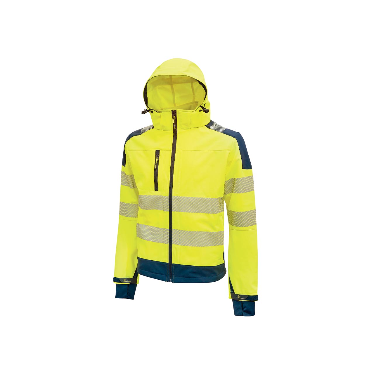 U-power - Miky Warnschutzjacke Aus Softshell - Xxxxl - Gelb