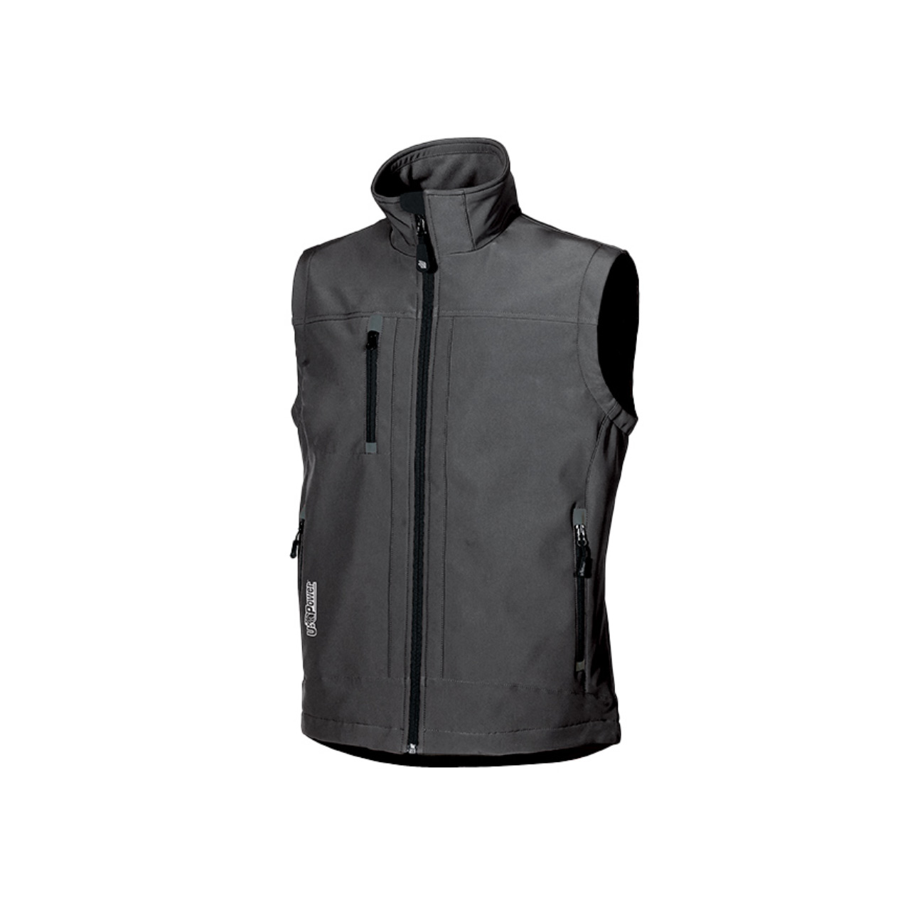 Arbeit-softshell-weste Ohne Ã„rmel Climb Grau Xs