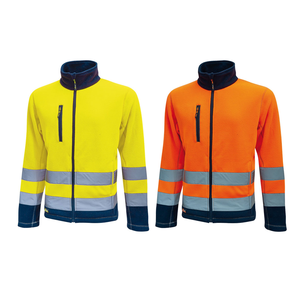 U-power Boing Warnschutz Fleecejacke - Xxl - Orange
