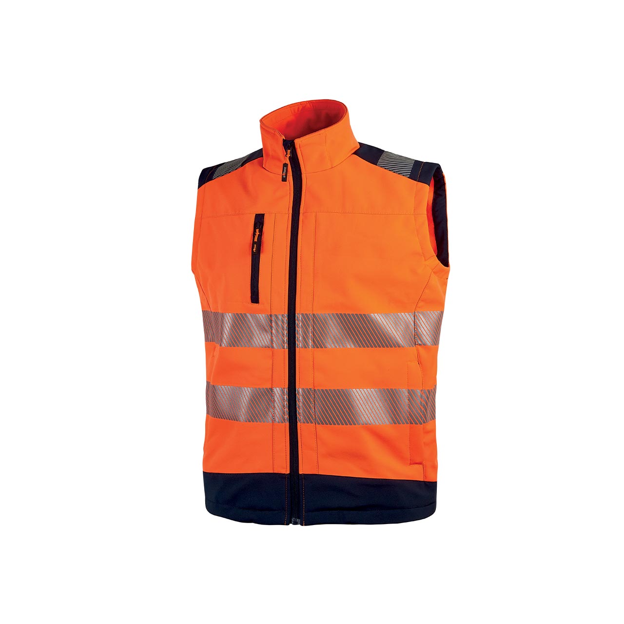 Arbeitsschutzweste Ohne Ärmel Mit Hoher Sichtbarkeit Dany – Neonorange 4xl