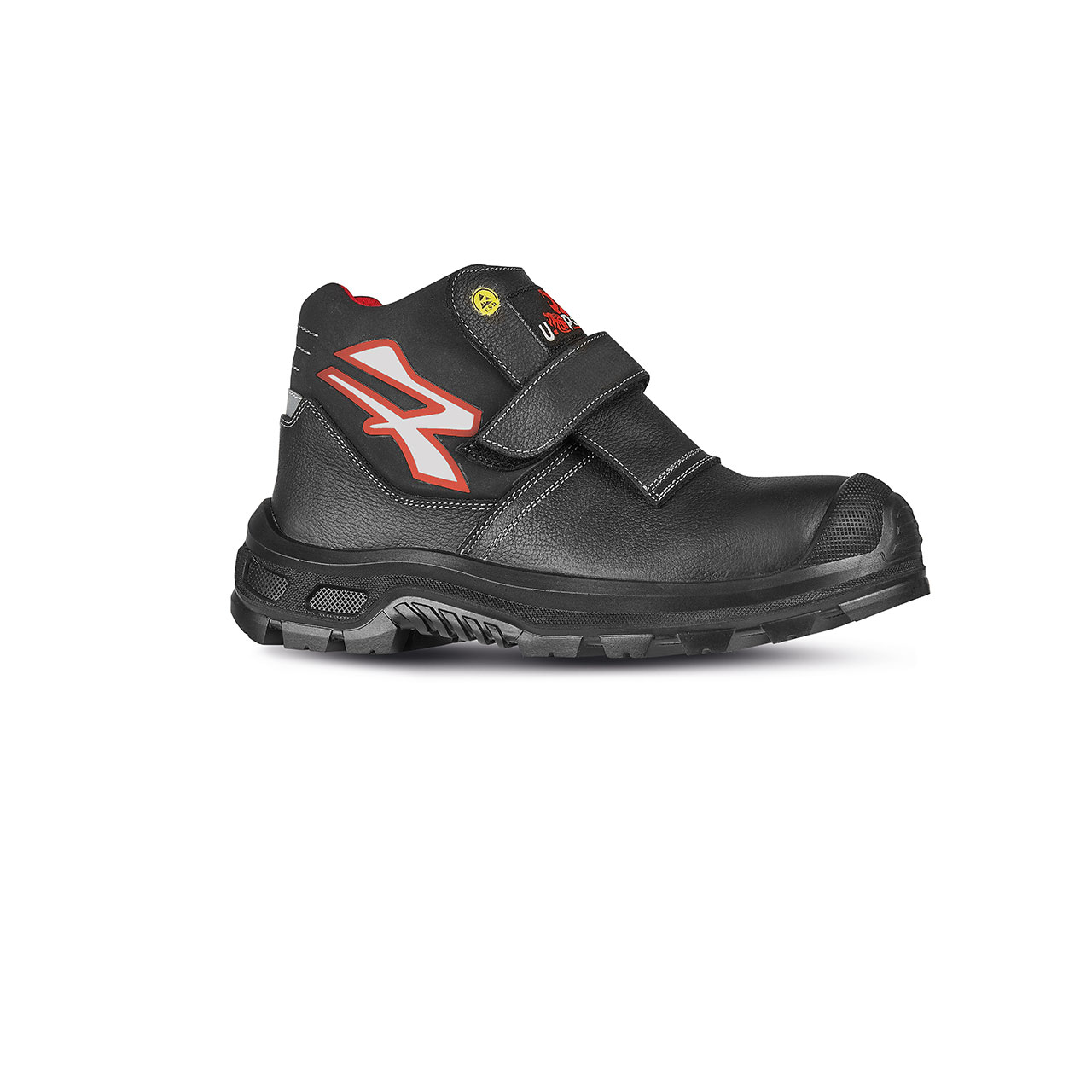 Hochschutzstiefel Dubai Uk Esd S3 Ci Src - Schwarz/rot 38