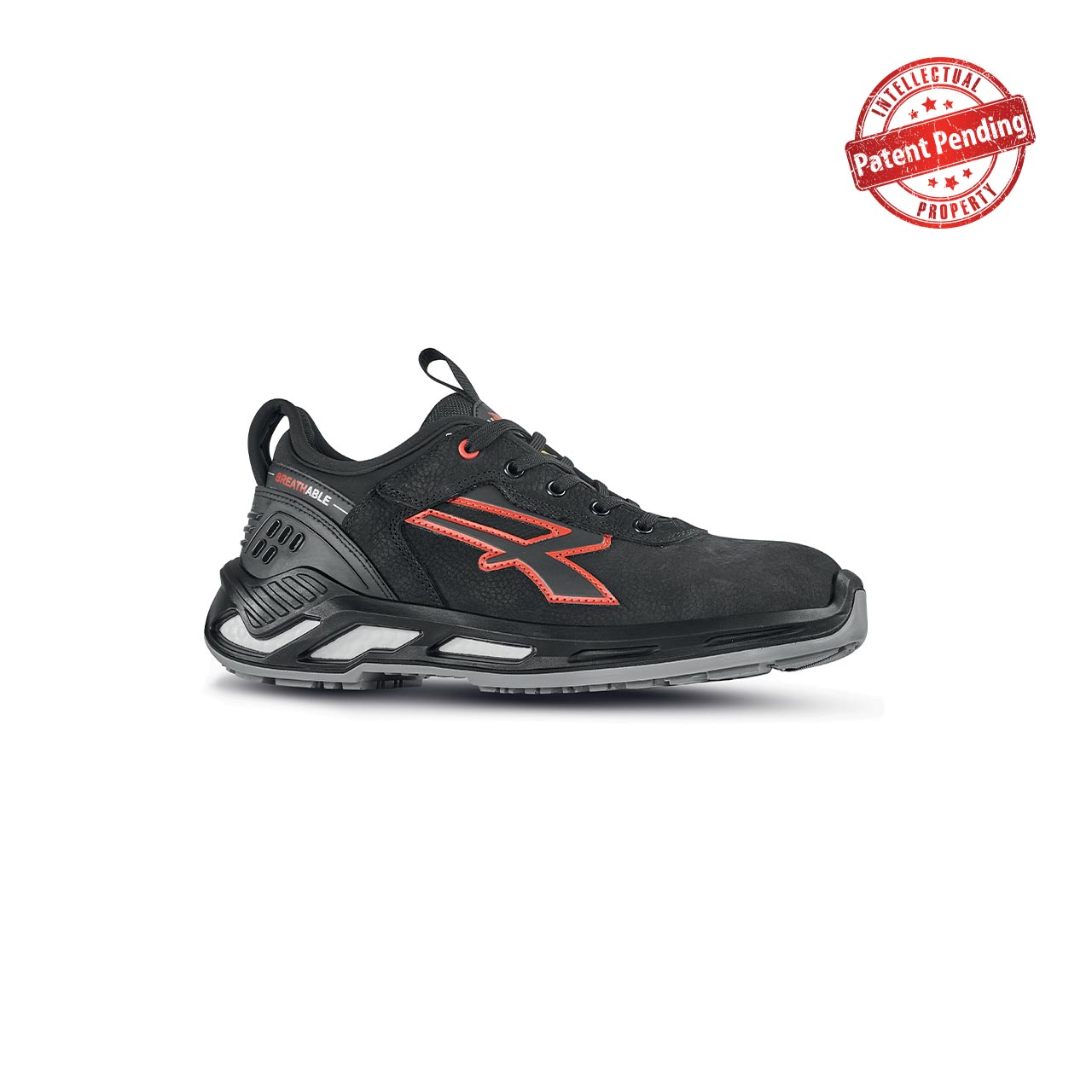 Hochschutzstiefel Tucker Esd S3 Ci Src - Schwarz/rot 35