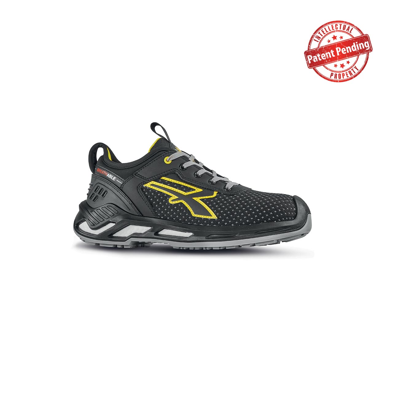 Sicherheits-sneaker Sven Esd S3 Ci Src - Schwarz/gelb 47