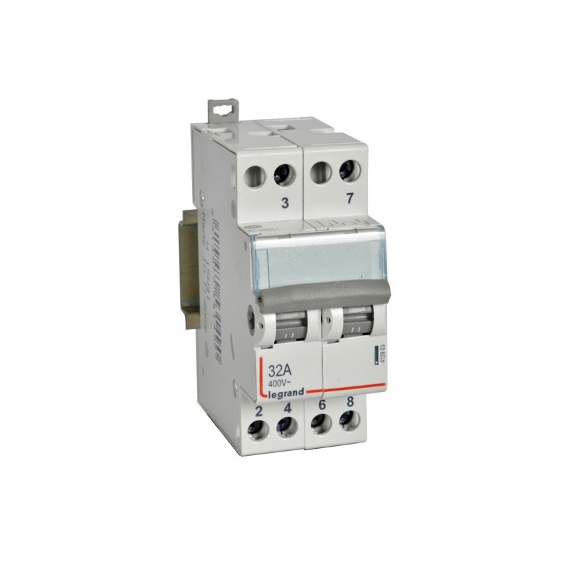 Modularer Leistungsschalter I-0-ii (netz-generator) 32a 2p 32a 412903