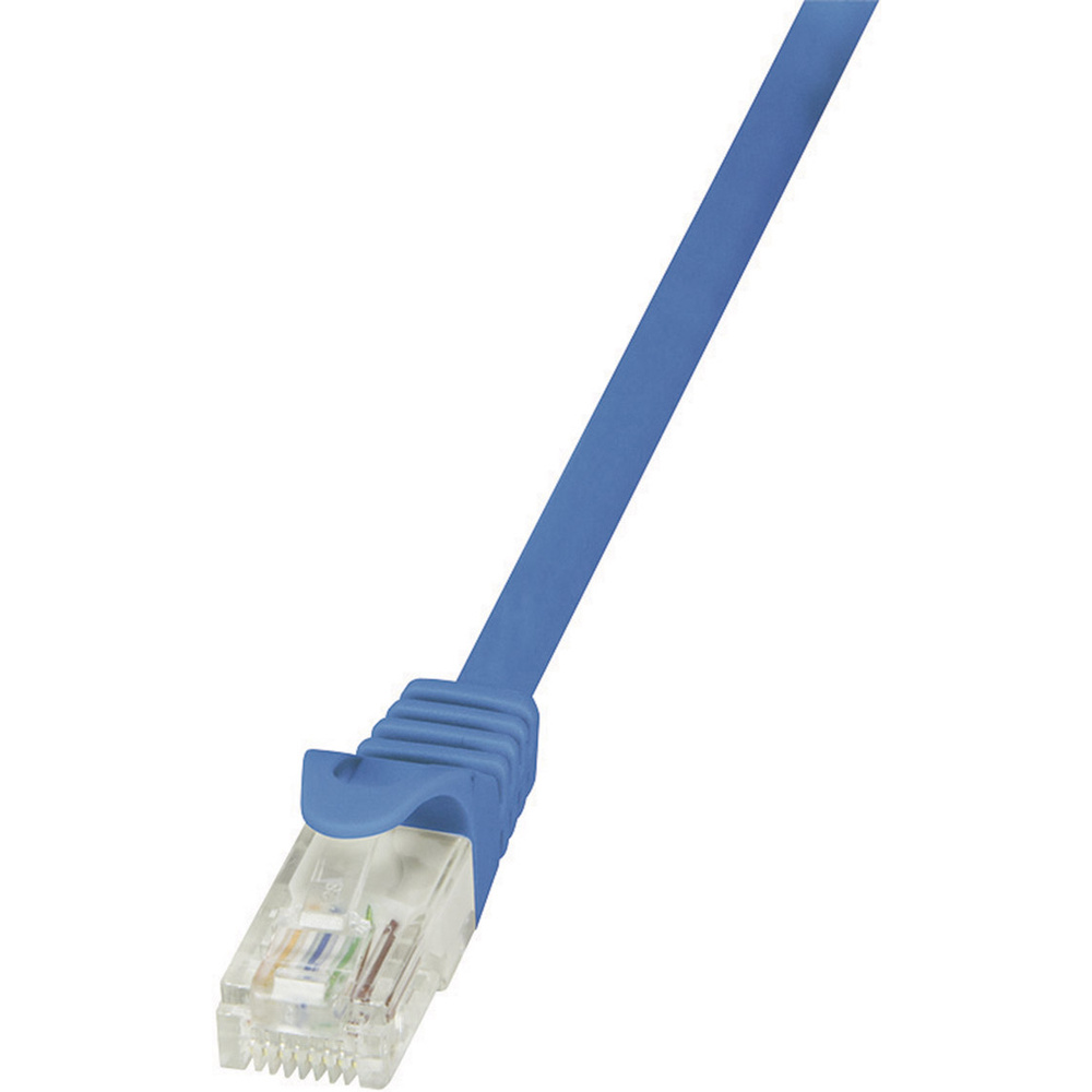 Logilink - Cp2056u Rj45 Netzwerkkabel, Patchkabel Cat 6 U/utp 2.00 M Blau Mit Rastnasenschutz 1 St.