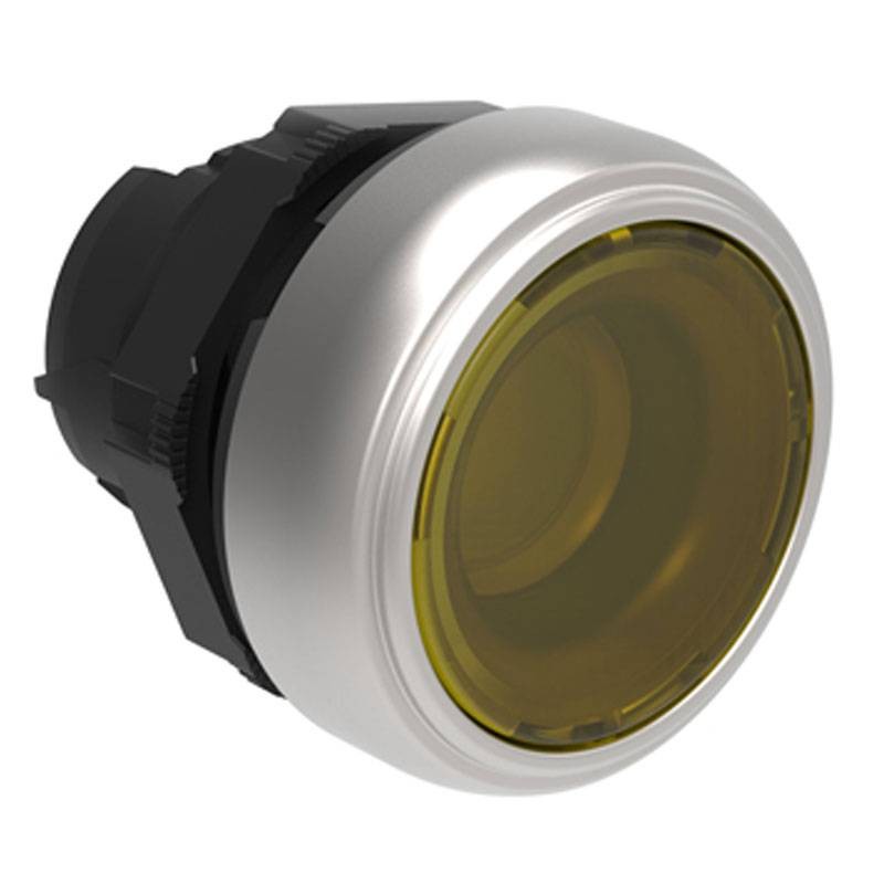 Leuchttaster Frontelement Gelb Lovato Platinum Z-impuls Lpcbl105