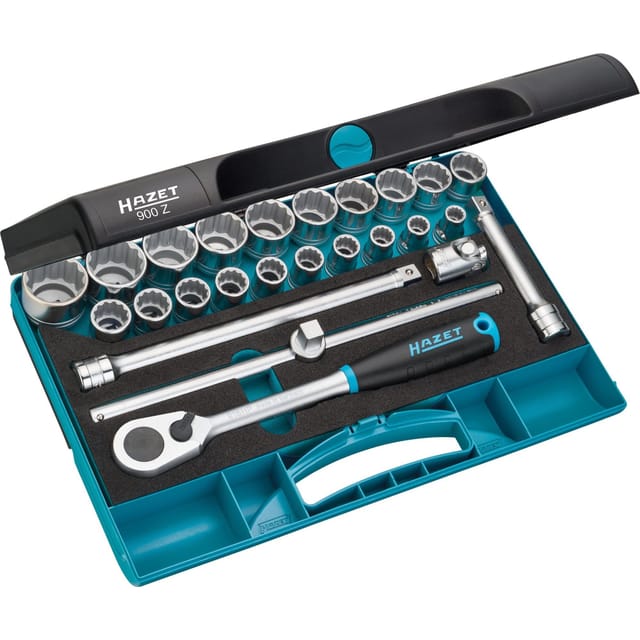 Steckschlüssel-Satz 900Z, 1/2", 25-teilig, Werkzeug-Set