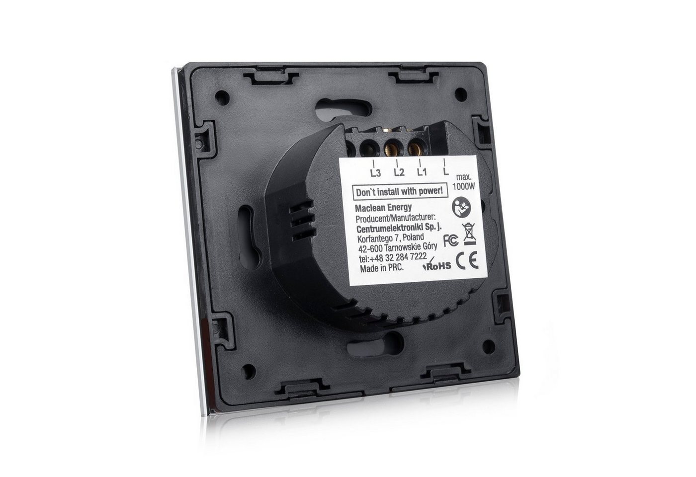 Schalter Maclean Mce703b Touch Wasserdicht Led Bild 2