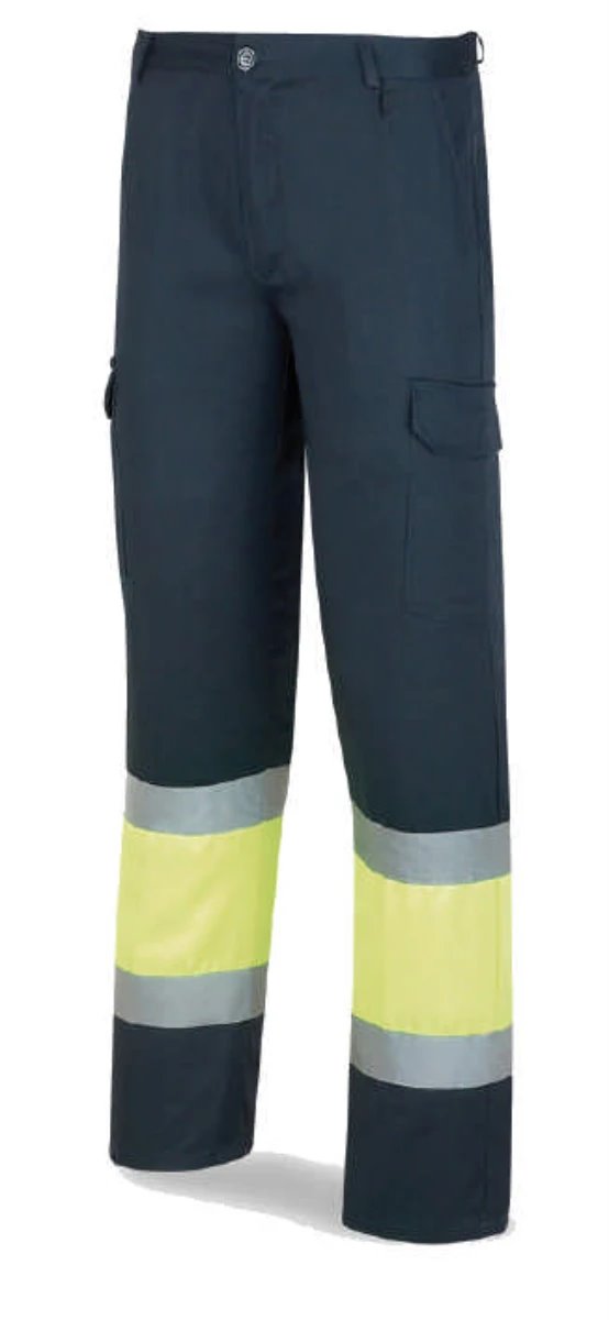 Terga Warnschutzhose Gelb Blau 62388pfya62