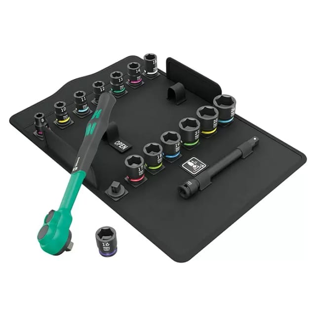 8100 SB 12 Zyklop Comfort-Knarrensatz, 3/8", Werkzeug-Set