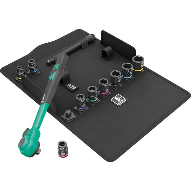 8100 SB 13 Zyklop Comfort-Knarrensatz, zöllig, 3/8", Werkzeug-Set