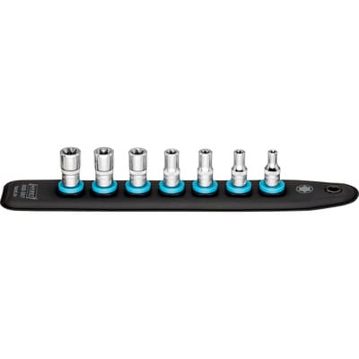 SmartRail 1/4" Steckschlüssel 850E-SR/7, Außen-Sechsrund, 7-teilig