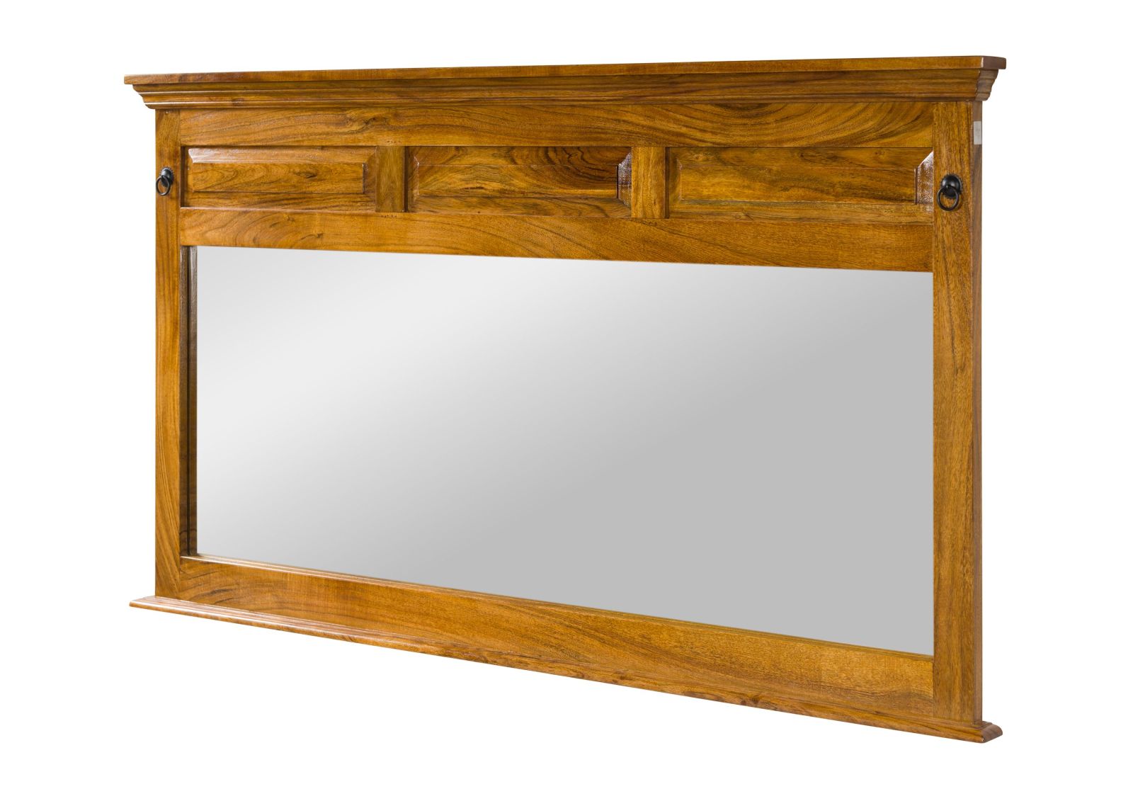 Massivmoebel24 - Spiegel Akazie 160x7x87 Honig Lackiert Oxford 0405