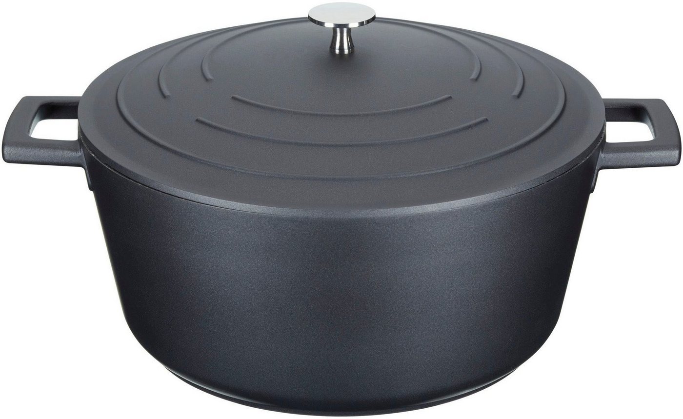 Aster Masterclass Kochtopf Schwarz 5 Liter 28 Cm Bild 3