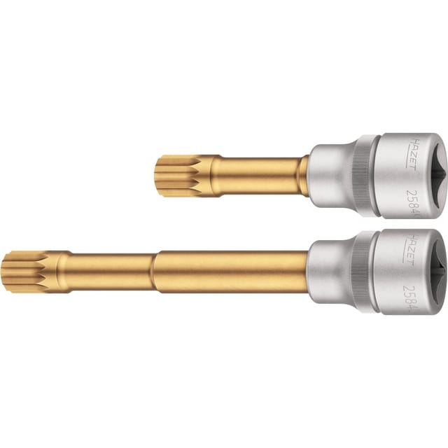 Schraubendreher-Einsatz-Satz 2584-12/2, 1/2", Steckschlüssel