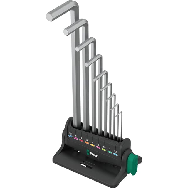 950/9 Hex-Plus 8 Winkelschlüsselsatz, 9-teilig, Schraubendreher