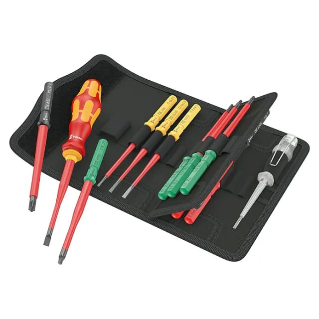 Kraftform Kompakt VDE 16 extra slim 1 Tool Finder, 16-teilig, Schraubendreher