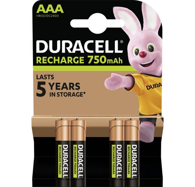 Akku NiMH 1,2V / 750mAh, Typ AAA (Micro)