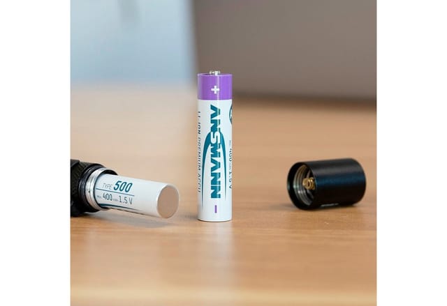 Li-Ion Akku Micro AAA Typ 500 (min. 400 mAh), 4er-Pack