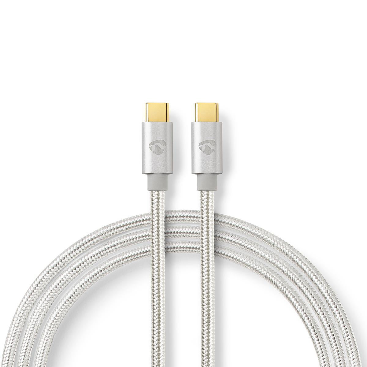Usb Kabel Usb 32 Gen 1 Usb C Male Usb C Male 60 W 4k60hz 5 Gbps Vergoldet 100 M Rund Geflochten Nylon Aluminium Box Mit Abgedecktem Fenster